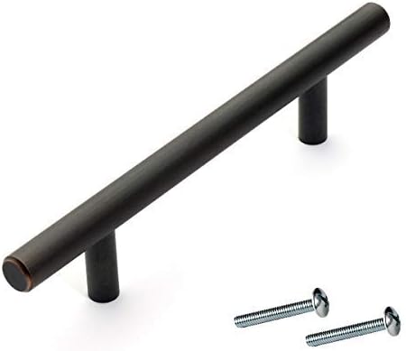 Dynasty Hardware Oil Rubbed Bronze European Style Bar Cabinet Pulls 7 3/4" (10 Pack)