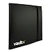 Vault X 12 Pocket Trading Card Strap Binder, 480 cards, Standard, 20 Side-Loading Pages, Folder for Collectible Card Games, Sports, TCG (Black)