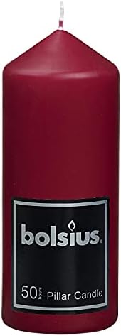 Bolsius Pillar Candle Regular, Ivory, 130mm x 68mm