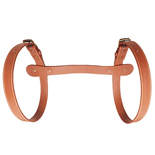 Picknick Decke Gurt,Picknick Deckenhalter Leder Tragegurt mit einstellbaren Löchern Tragegurt, Lederband Sling Gürtel Teppich Yoga Matte Picknick-Deckenhalter für Campingreisen