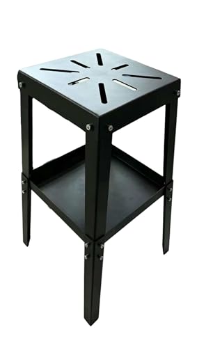 Mount Vise and Grinder Floor Pedestal/Bench Top Grinder Stand 500-pound Weight Capacity