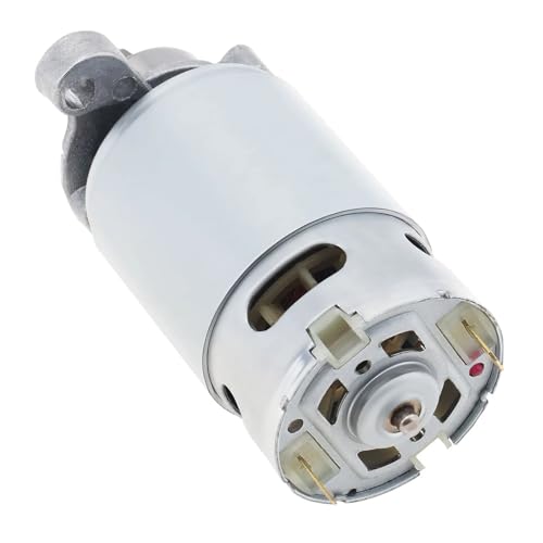 RS550 8 Teeth DC Motor 21V Motor with Conical Teeth Gear for Electric Saber Handheld Cutting Lithium Electric Tool 1Pcs