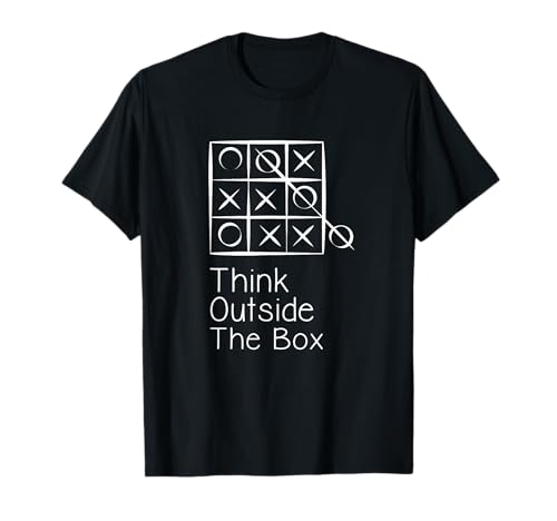 Nerd Nerdy Geek Retro Science Family Think Outside the Box Nerdy Geek Computer Science Physics T-Shirt - Black, Unisex-Adults, Short Sleeve, T-Shirt, Size S