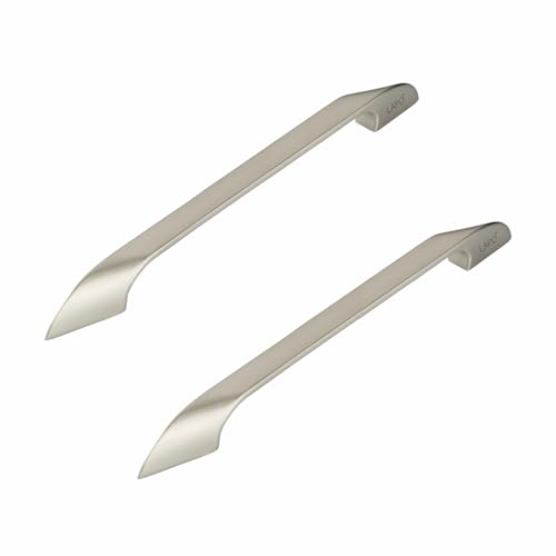 Image of LAPO 2 Piece Cabinet Handle for Kitchen, Drawer Handles for Almirah, 9 Inch Wardrobe Handle, Pulls for Pooja Mandir, Cupboard (224mm, Satin Matt Finish, 3 Years Warranty) Twist