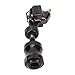Tattoo Motor Machine Pen,RCA Rotary Tattoo Machine Pen 5mm Stroke Adjustable 5‑10V Liner Shader Tattoo Cartridge Machine Black