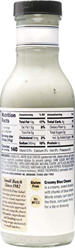 Brianna's Blue Cheese Dressing, 12 Fl Oz #TOP1
