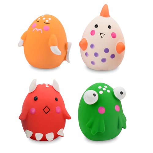 Wieppo Squeaky Dog Toys for Aggressive Chewers, Dog Chew Toy with Squeaker
