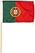 Produktbild Fahne Flagge Portugal 30 x 45 cm mit Stab
