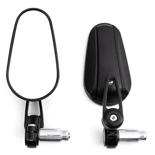 Espejos Retrovisores de Aluminio para Manillar de 7/8 de Moto Yamaha YZF R1 R6