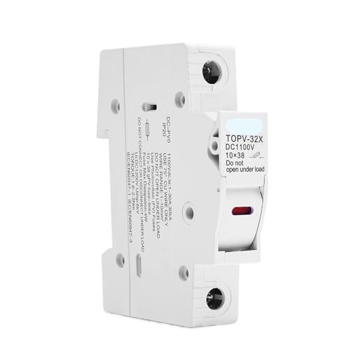 Porte-fusible solaire PV 1100V stop aux pannes de courant sur votre circuit photovoltaïque
