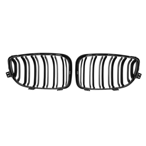 Calandres avant BMW E87 E81 finition noir brillant traité anti-UV
