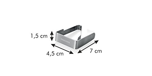 Tescoma Premium tafelkleedklemmen set van 4 roestvrij staal