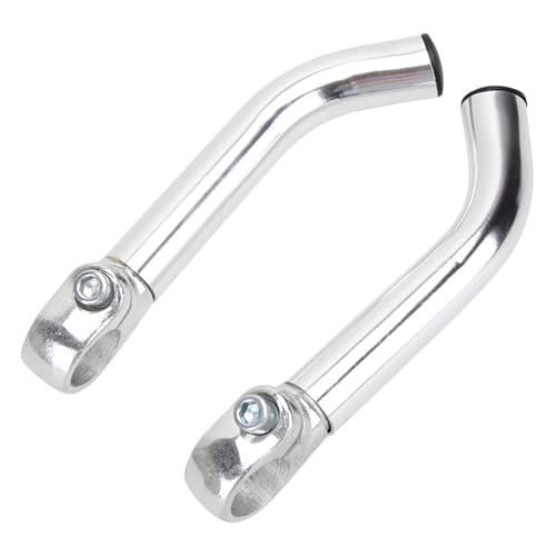 HEMOTON Cycling Shockproof Grip Mountain Bike Handlebar Bullhorn Handlebars Aluminum Alloy Clamp Ergonomic Oxidized Surface