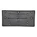 Auto Dynasty RO1068108 Factory Style Front Bumper License Plate Mounting Bracket Compatible with Land Rover Range Rover Velar Base/R-Dynamic HSE/S/SE 2018-2023, Matte Black