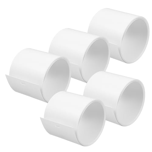 DOITOOL 4 Set Lamelle Sostitutive Della Cassonetto Cieco Verticale Finestra Cieca Oscuranti Per Finestre Tapparelle Per Finestre Lamelle Per Tende Verticali Doghe Pvc 5 Pezzi * 4