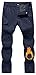 AREOUTS Women's Snow Ski Pants Fleece Lined Waterproof Softshell Insulated Winter Outdoor Hiking Cargo Pants Navy M