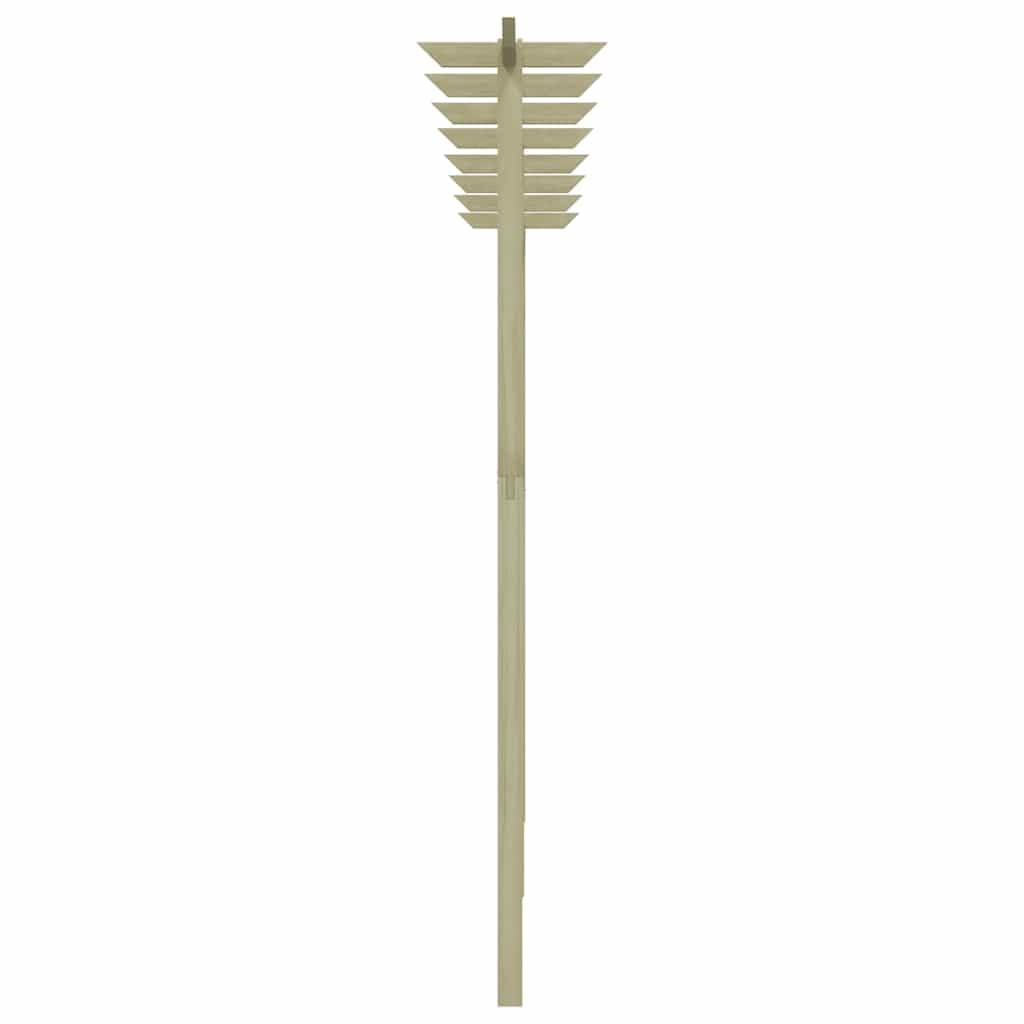 vidaXL Pergola de Jardin Plante Grimpante Terrasse Patio Arceau à Rosier Bois