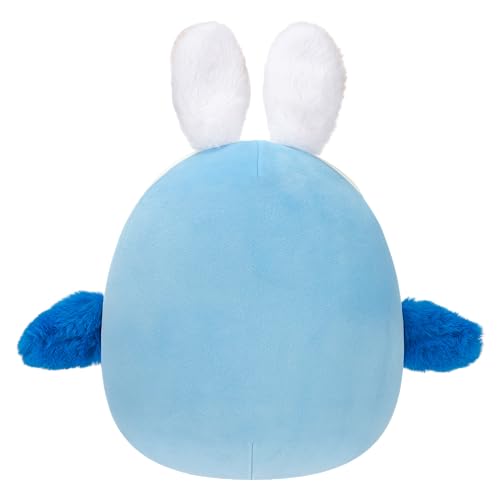 Squishmallows Original 7.5-Inch Bebe the Blue bird with Bunny Ears - Official Plush - Soft Easter Plush, 7,5 inch - Image 4