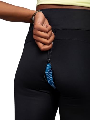 Women's Go Free 7/8 Leggings with GoFly Pee Zipper & Pockets Ultra-Soft Stretch, Squat Proof Spandex Yoga Running4