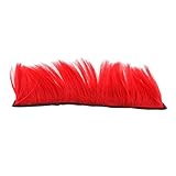 Mqetly DIY Hair Accessory for Motorcycle and Snow Sports, Red