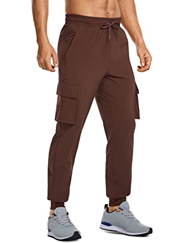 CRZ YOGA Calça cargo masculina leve – 76,2 cm de secagem rápida para caminhadas atléticas ao ar livr