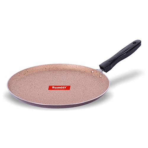 Image of Sumeet Nonstick Aluminium Tawa, 26.5 cm, Peach