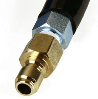 Raptor Blast 4000 Psi Blue 2 Wire Braid Pressure Washer Hose 50' W/Couplers #TOP1