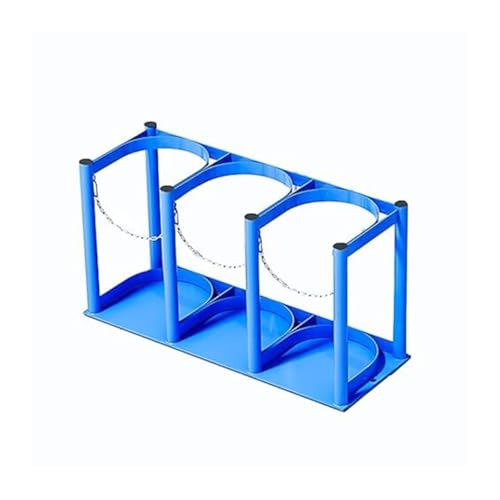 Porte-bouteille médical oxygène 2L pied rangement sol stable