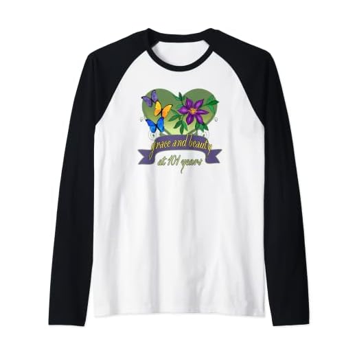 101 cumpleaños gracia y belleza - Feliz cumpleaños 101 Camiseta Manga Raglan