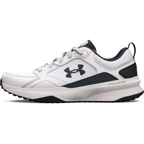 Under Armour Men's Charged Edge, (100) White/White/Black, 10.5, US