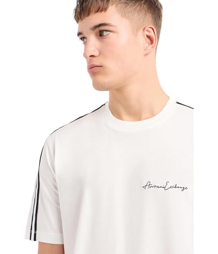 T-Shirt Regular Fit Armani Exchange : Finis les Hauts Déformés en Coton