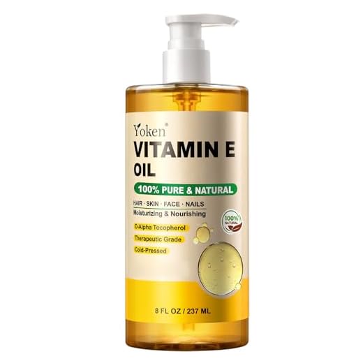 Yoken Organic Vitamin E Oil 8 Fl Oz