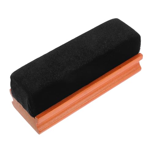 SEWACC Cepillo de Limpieza para Discos Vinilo con Mango de Madera y Esponja Cepillo Antiestático para Vinilos y Superficies de Madera Accesorio para Tocadiscos Vintage Limpieza sin