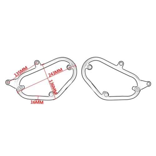 Support sacoche latérale Kawasaki Eliminator 500 fixation fixe