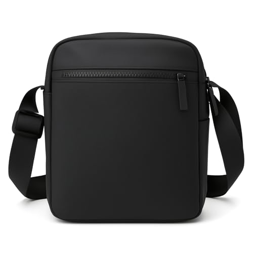 Image of KUNCHI VECTOR Crossbody Sling Bag for Men | Premium Water-Resistant Fabric | Multiple Compartments | Adjustable Strap | Metal Zipper | Gift for Men | Office, Daily Use, Casual & Outdoor