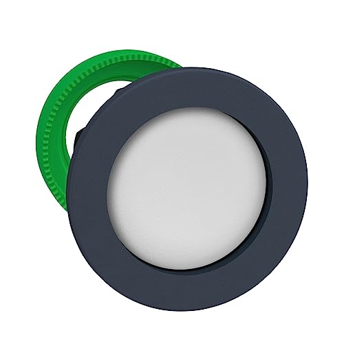 Bouton poussoir flush encastré blanc à double commande ergonomique - 2