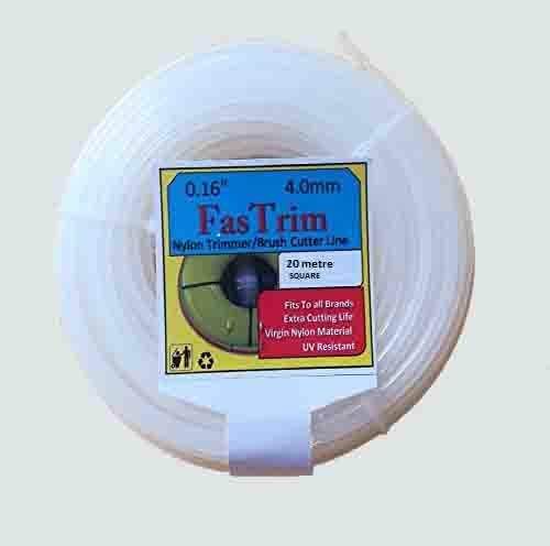 See full amazon price history chart for Fastrim Square 4mm (0.16inch) 22 metre Square/White/Grass Cutter/Nylon Trimmer line Fastrim Square 4mm (0.16inch) 22 metre Square/White/Grass Cutter/Nylon Trimmer line (B083SQVCGV) Amazon Price History, Amazon Price Tracker