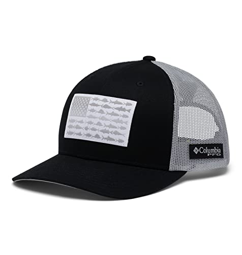 Image of Columbia Unisex-Adult PFG Snap Back Fish Flag Ballcap
