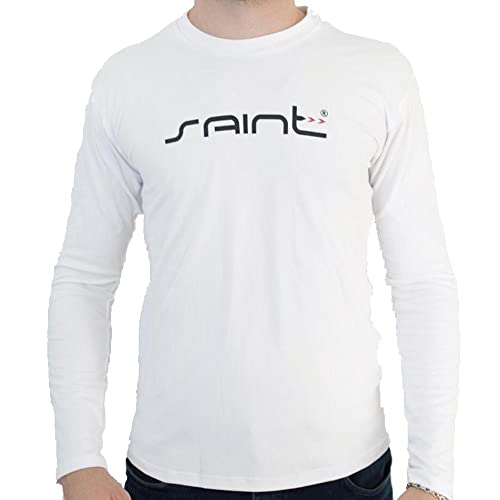 Camisa Esportiva com Proteção Solar Uv Branca Saint Plus - Tamanho Eg