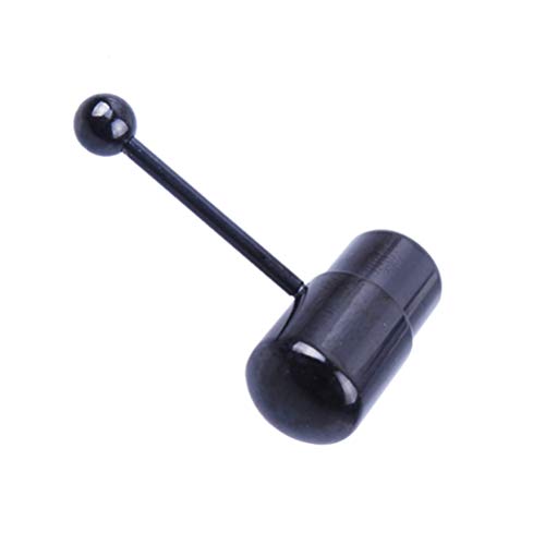 Valicclud Anéis de língua vibratórios de aço inoxidável para mulheres, homens, língua, piercing corp