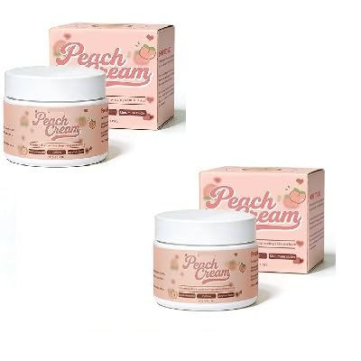 Crème corps pêche hydratante pour retrouver une peau douce après la douche