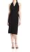 Nine West Women's Halter Ruched Waist Madelyn Dress