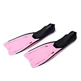 Shurhome Scubas Diving Gear Full Foot Long Silicone Fins Snorkeling Swimming Diving Floating Fins Swimming Flippers
