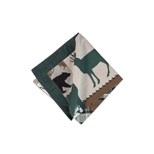 Set de 4 servilletas de tela cuadradas miniatura 1