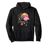 Be Fabulous Like A Flamingo Inspirational Beach Gift Summer Pullover Hoodie