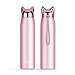 Festival Créatif Cadeau 11Oz Double Paroi Thermos À Eau Chaude Bouteille En Acier Inoxydable Flacons À Vide Mignon Chat Oreille Thermique Café Thé Lait Voyage Tasse, Petite Bouteille Pour Un Tran