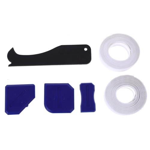 HOMSFOU 6pezzi Strumenti Pratici Per Sigillante Raschietto Per Rimozione Della Silicona Utile Per Fughe Di Piastrelle e Riempimenti Cucina e Bagno