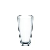 Nachtmann Carre Collection Crystal Vase, Clear Glass, 9.8 - Inch, Decorative Flower Vase, Anniversary, Wedding, and Housewarming Gift, Dishwasher Safe