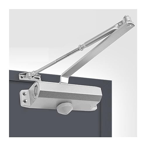 Apriporta da Garage, Automatico chiudiporta a molla tampone idraulico regolabile fermaporta velocità chiusura silenziosa for 25 a 105 kg(M)