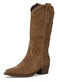 Farbe: Braun Tamaris Damen Elegante Stiefel 1-25701-41 Braun, Groesse:37 EU